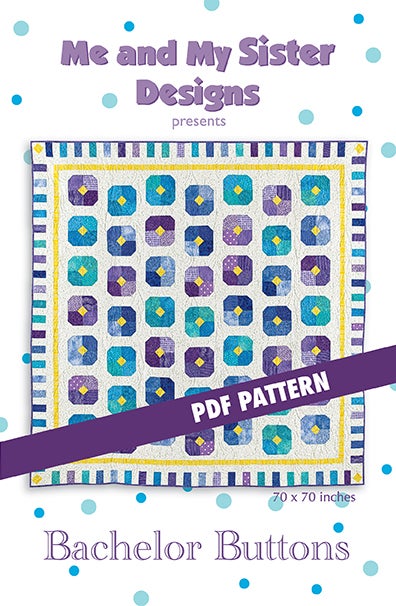 Bachelor Buttons PDF pattern