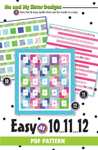 Easy as 10.11.12 PDF pattern