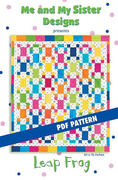 Leap Frog PDF Pattern Meandmysisterdesigns