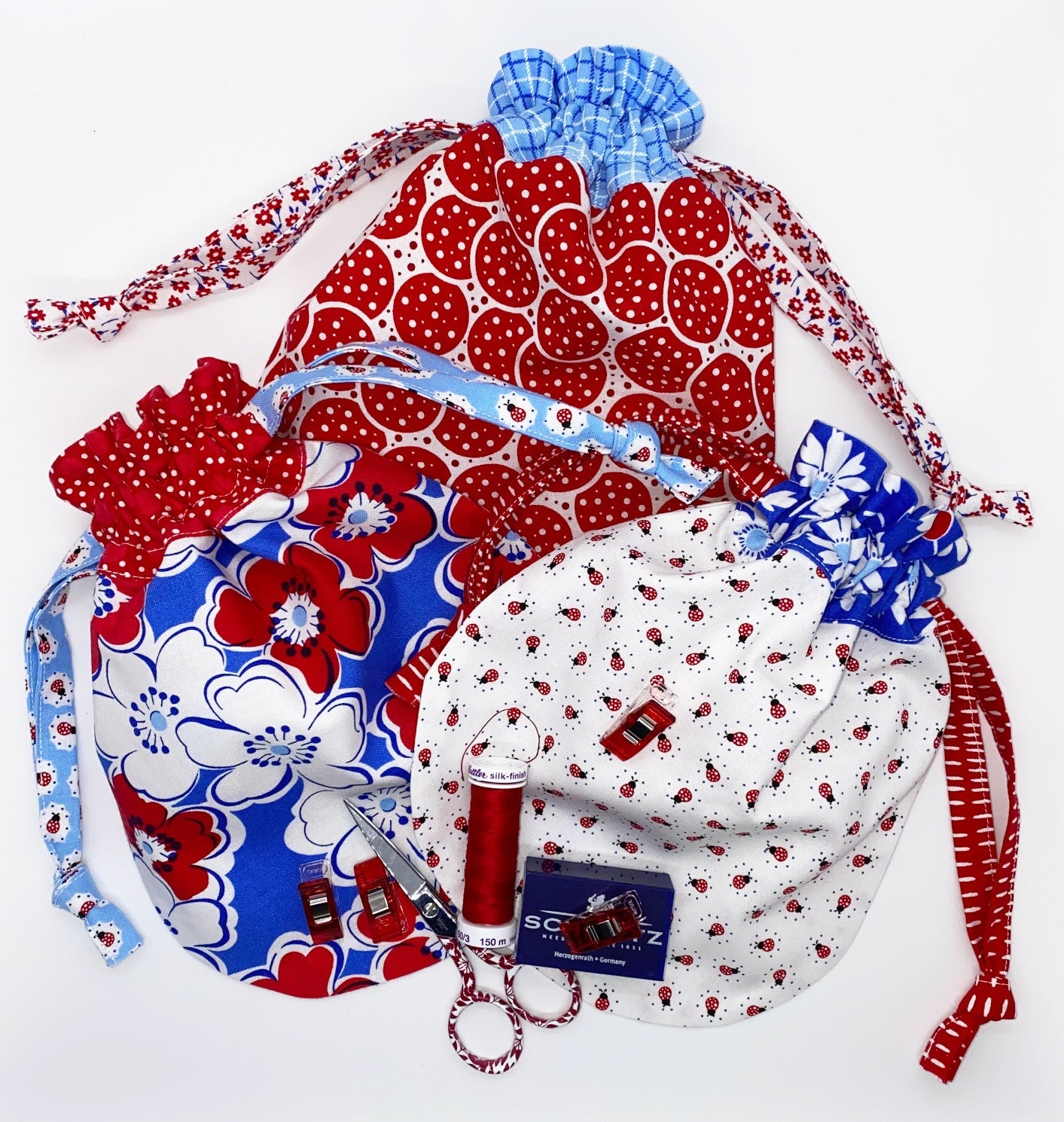 Ditty Bag (2 Fat Quarter) Electronic PDF pattern