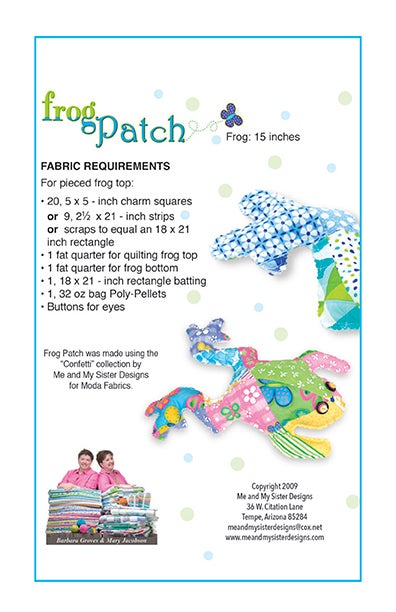 Frog Patch Electronic PDF pattern