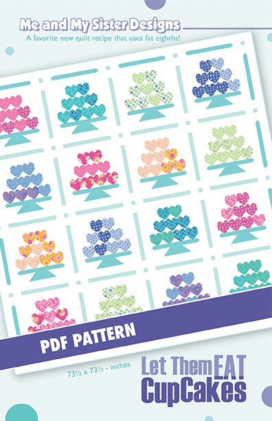 Let Them Eat CupCakes PDF pattern