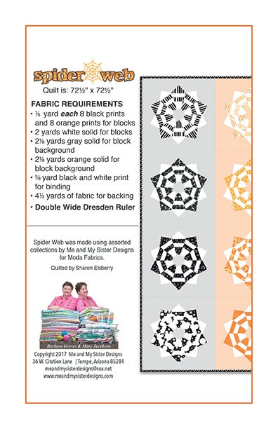 Spider Web - Double Wide Dresden PDF pattern