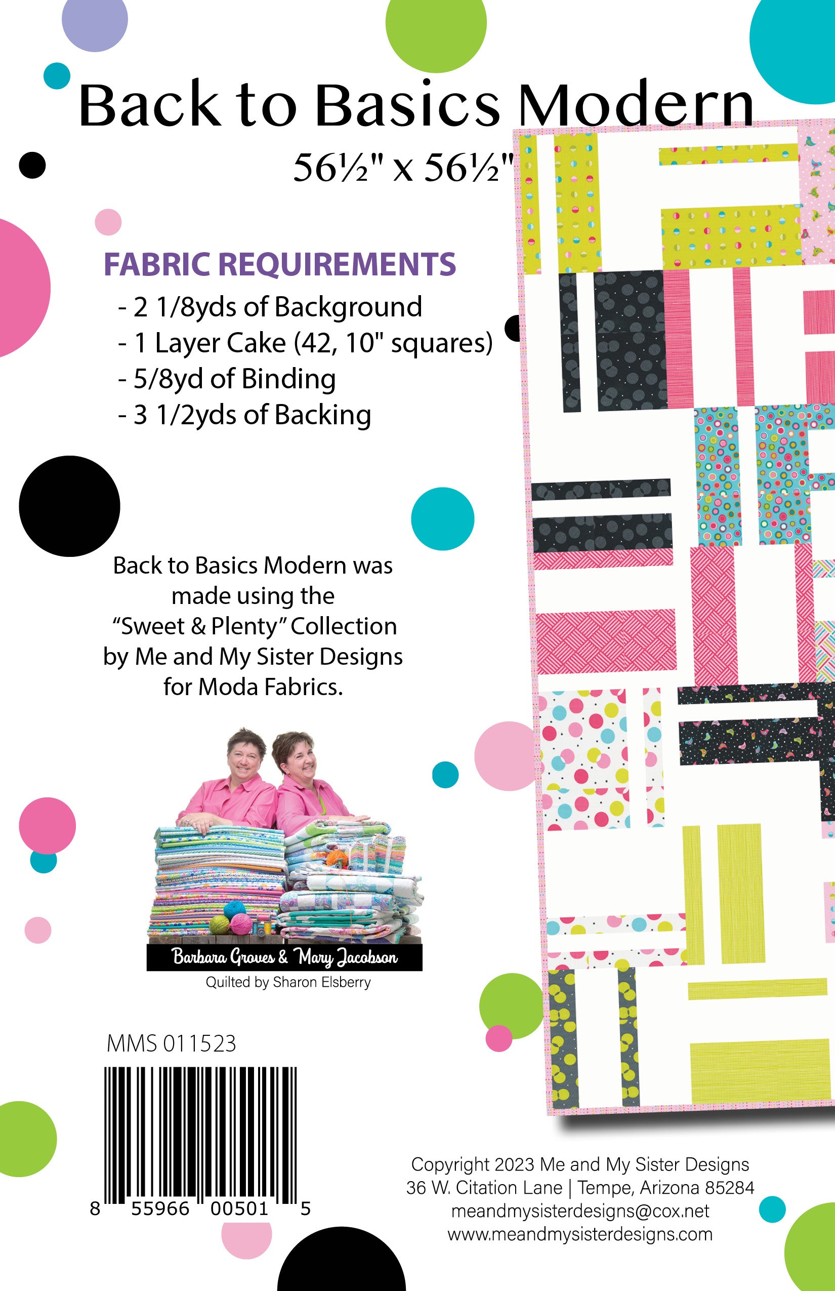 Back to Basics Modern PDF pattern โ meandmysisterdesigns