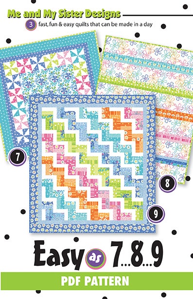 Easy as 7.8.9 PDF pattern