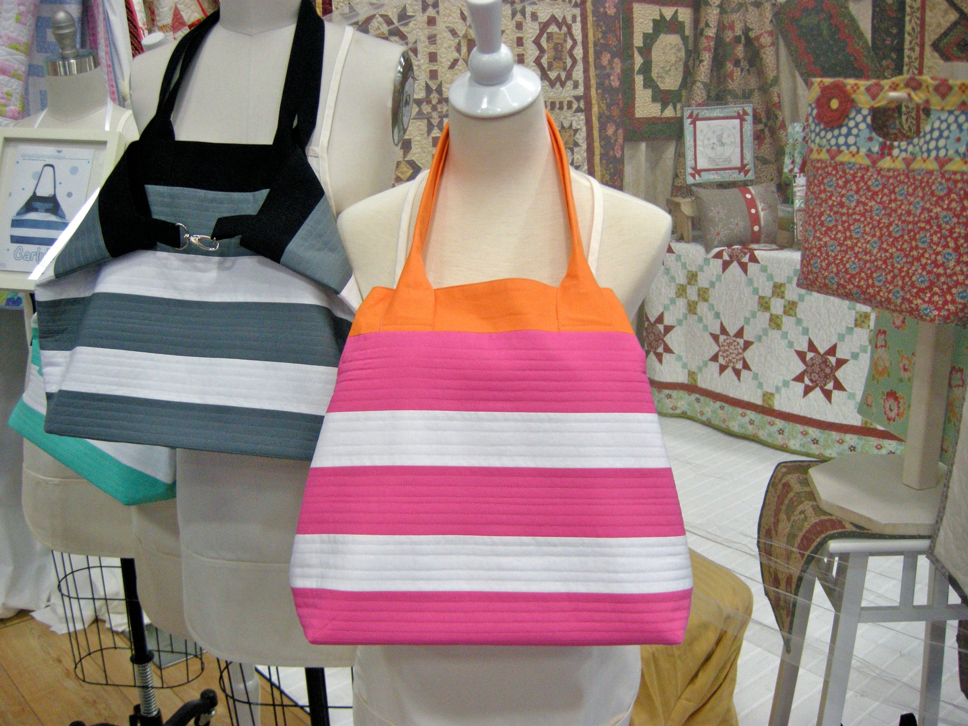 Carlyle Tote PDF pattern – meandmysisterdesigns