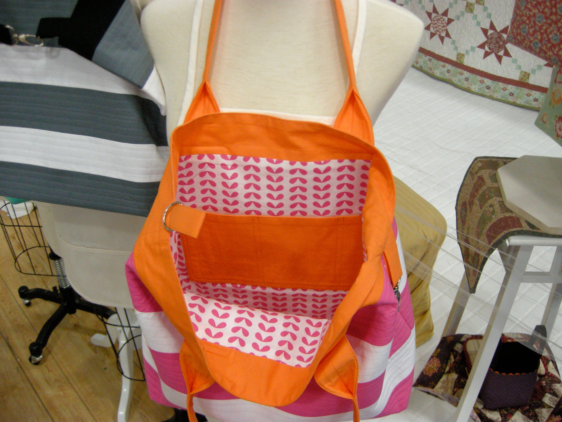 Carlyle Tote PDF pattern – meandmysisterdesigns