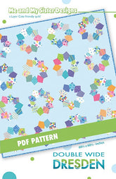 Double Wide Dresden Ruler & Patterns – meandmysisterdesigns