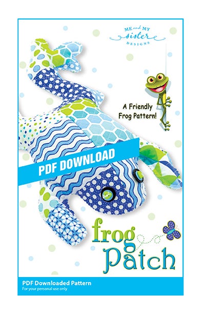 Frog Patch Electronic PDF pattern