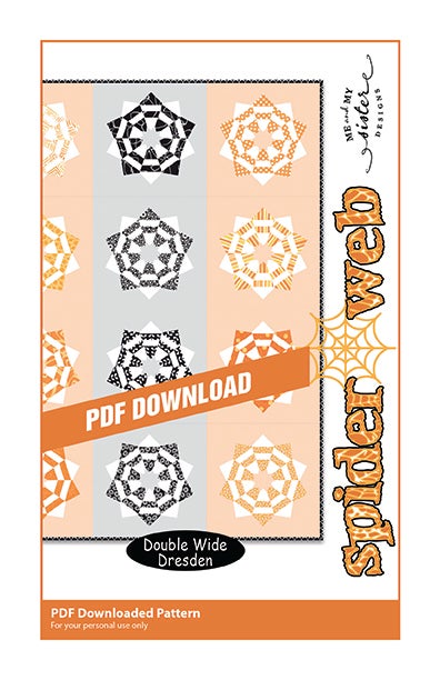 Spider Web - Double Wide Dresden PDF pattern