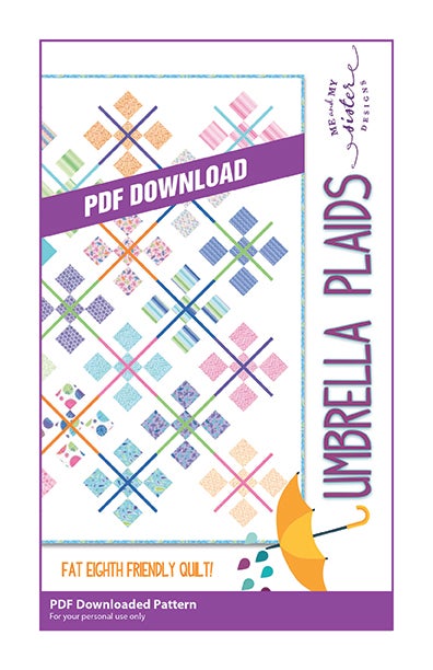 Umbrella Plaids PDF pattern