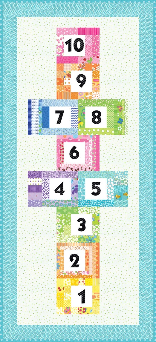 Hopscotch Mat PDF pattern