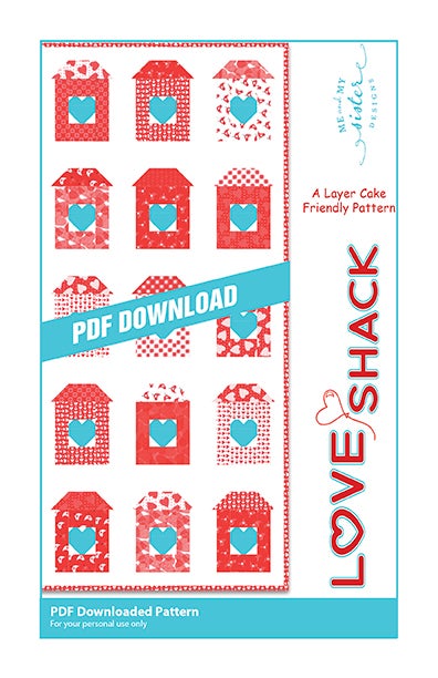 Love Shack PDF pattern