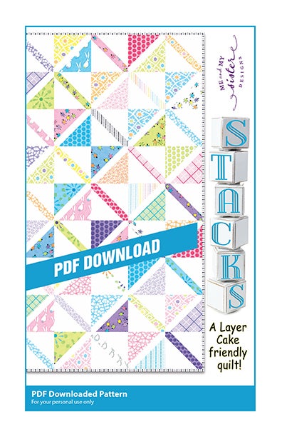 Stacks! PDF pattern